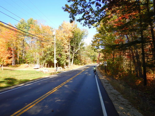 Fall Foliage and Lil Karen ahead.