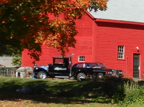 Close-Up of Interesting Automobiles.