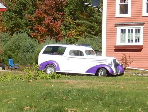 Close-Up of Interesting Automobile.