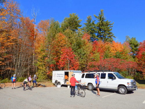 SAG Stop at Lyman, Maine.