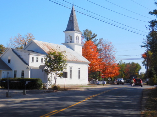 Lyman Church, Vickie & Lil Karen ahead.