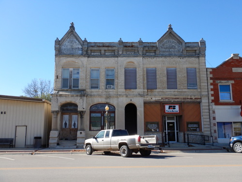 Native Stone Town Building.