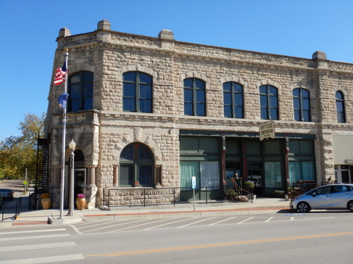 Native Stone Town Building.