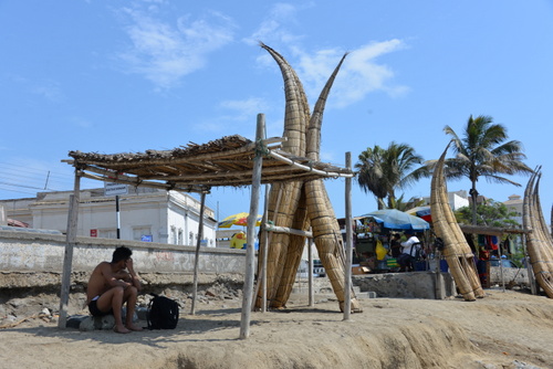 Peruvian Reed Boats.