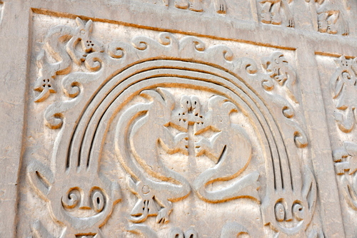 More Huaca del Dragón reliefs.