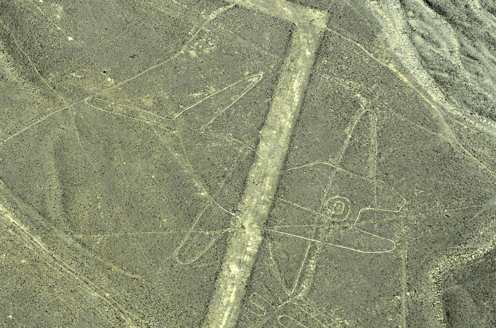 Nazca Lines Peru: Orca or Whale.