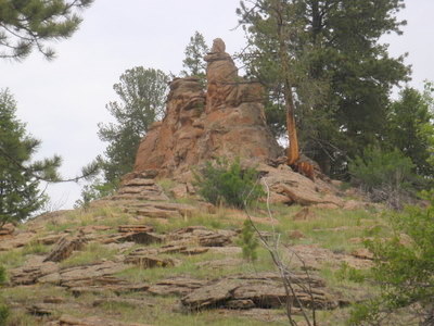 Taylor Canyon Hoodoo Rock.