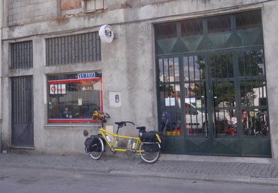 Combination Bicycle and Motorcycle Shop.