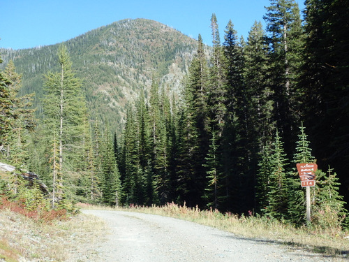 Eastbound and Down on NF 114 (GDMBR, MT).