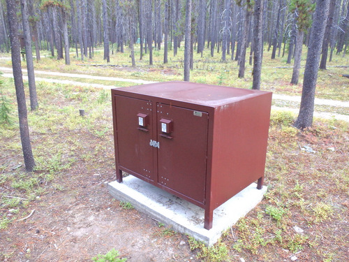 Grizzly Bear Proof Food Storage Vault.