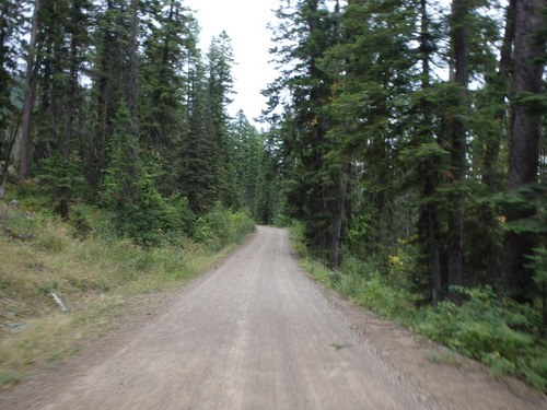 Onward and forward on the GDMBR to Whitefish, MT.