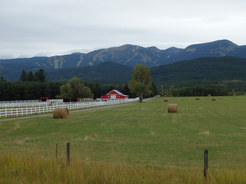 Whitefish Range, Ski Whitefish, and Big Mountain.