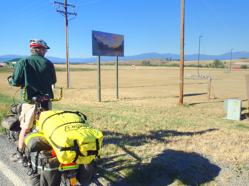 Welcome to Montana (Roosville; Sept, 2014).