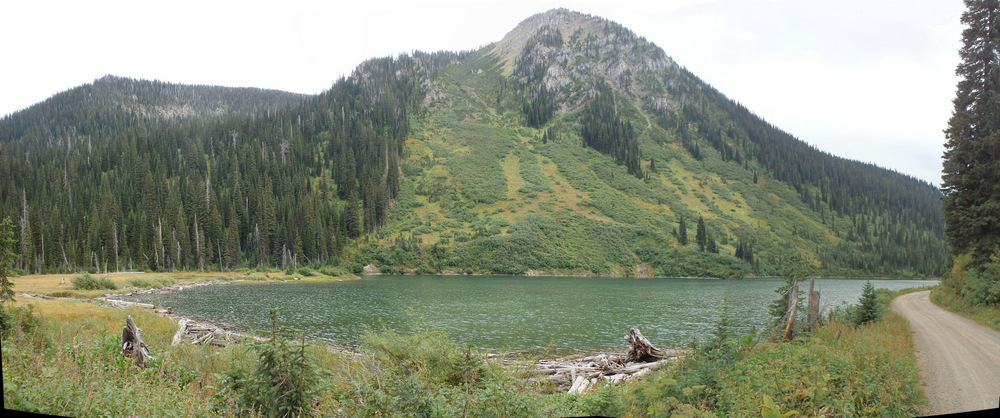 Red Meadow Lake, Montana, on the GDMBR, NF 115.