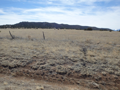 Looking southwest over the Sacramental Mountains.