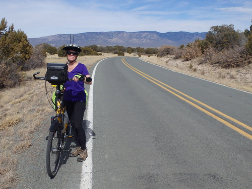 Terry was keeping the Bee company on NM-220.