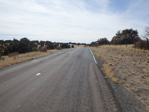 Still heading southwest on NM-220.