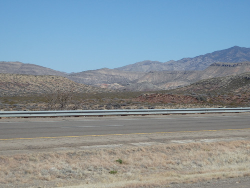 Looking northeast on US-70.