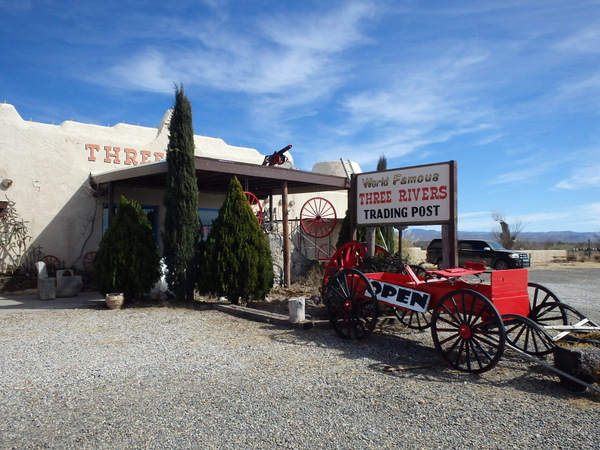 Three Rivers Petroglyphs Trading Post.