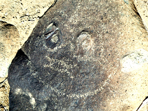Three Rivers Petroglyphs Site.
