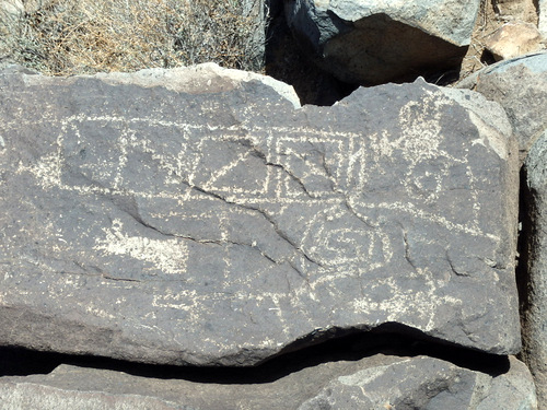 Three Rivers Petroglyphs Site.