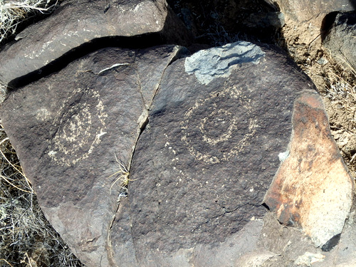 Three Rivers Petroglyphs Site.