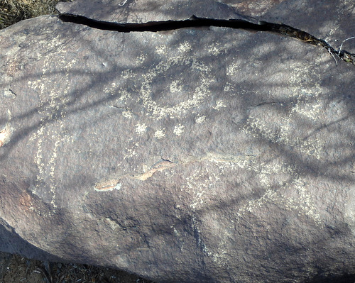 Three Rivers Petroglyphs Site.