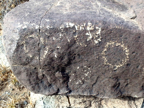 Three Rivers Petroglyphs Site.