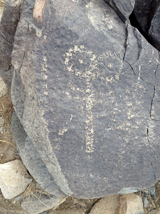 Three Rivers Petroglyphs Site.