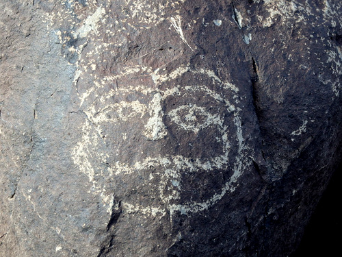 Three Rivers Petroglyphs Site.