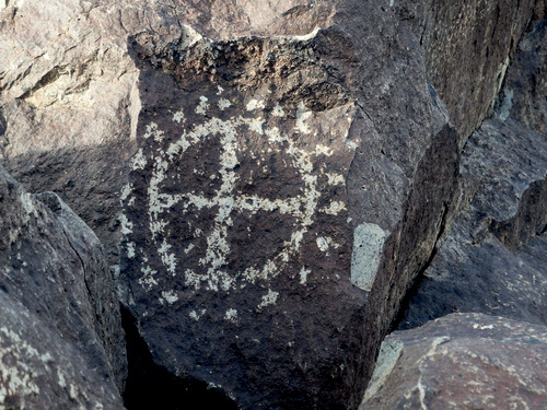 Three Rivers Petroglyphs Site.