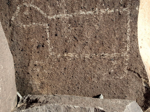 Three Rivers Petroglyphs Site.