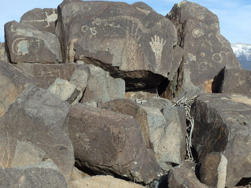Three Rivers Petroglyphs Site.