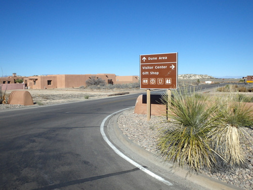 White Sands Entrance.