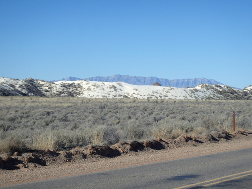 In the Chihuahua Desert looking at the Innerdunal Area.