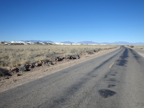 In the Chihuahua Desert looking at the Innerdunal Area.