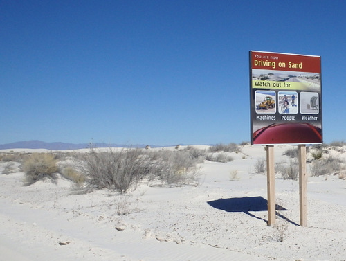 Off-Pavement Driving Rules, we liked #2.