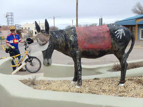 We found turned upon 12th Street only to immediately find Burro #4 (Dennis, Terry, and the Bee).