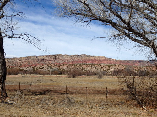 Along the Way Through the Jemez Pueblo Reservation.