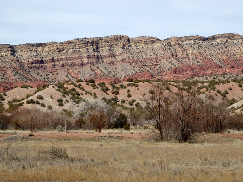 Along the Way Through the Jemez Pueblo Reservation.