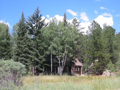 Old homestead, probably from the late 1800's.