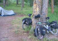 Bicycle Tour: Great Divide Mountain Bike Route (GDMBR), Colorado, 2005