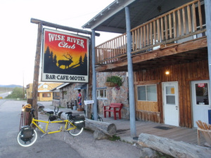 A Hotel in Wise River, MT, 2012, June, on the GDMBR.