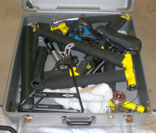 Shipping One Tandem, One of Two Cases