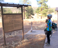 Water available at a National Forest Water Tap/Source.