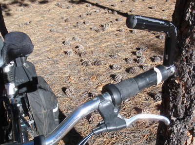 Rubber Band - Brake Lever NOT Engaged