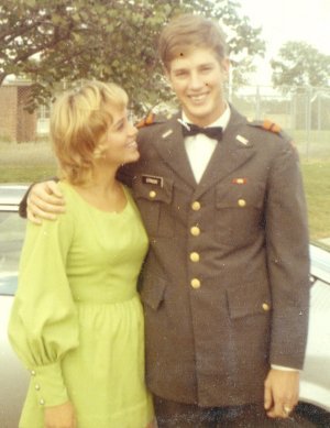 Dennis and Terry, on their way to a School Dance.