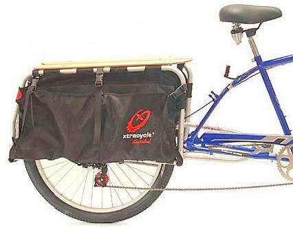 XtraCycle Wheelbase Extension and Big Long Bag